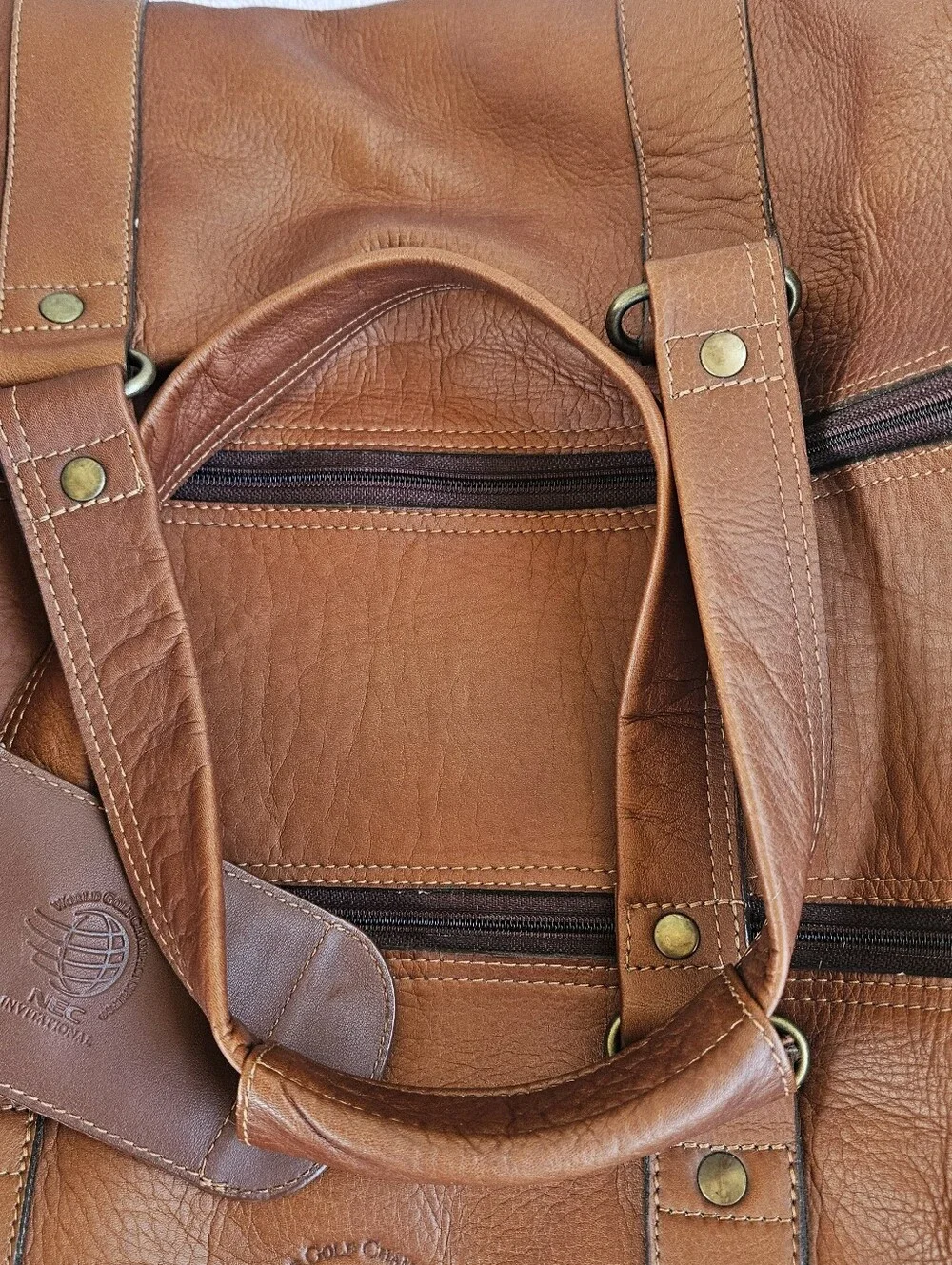 TICA brown leather